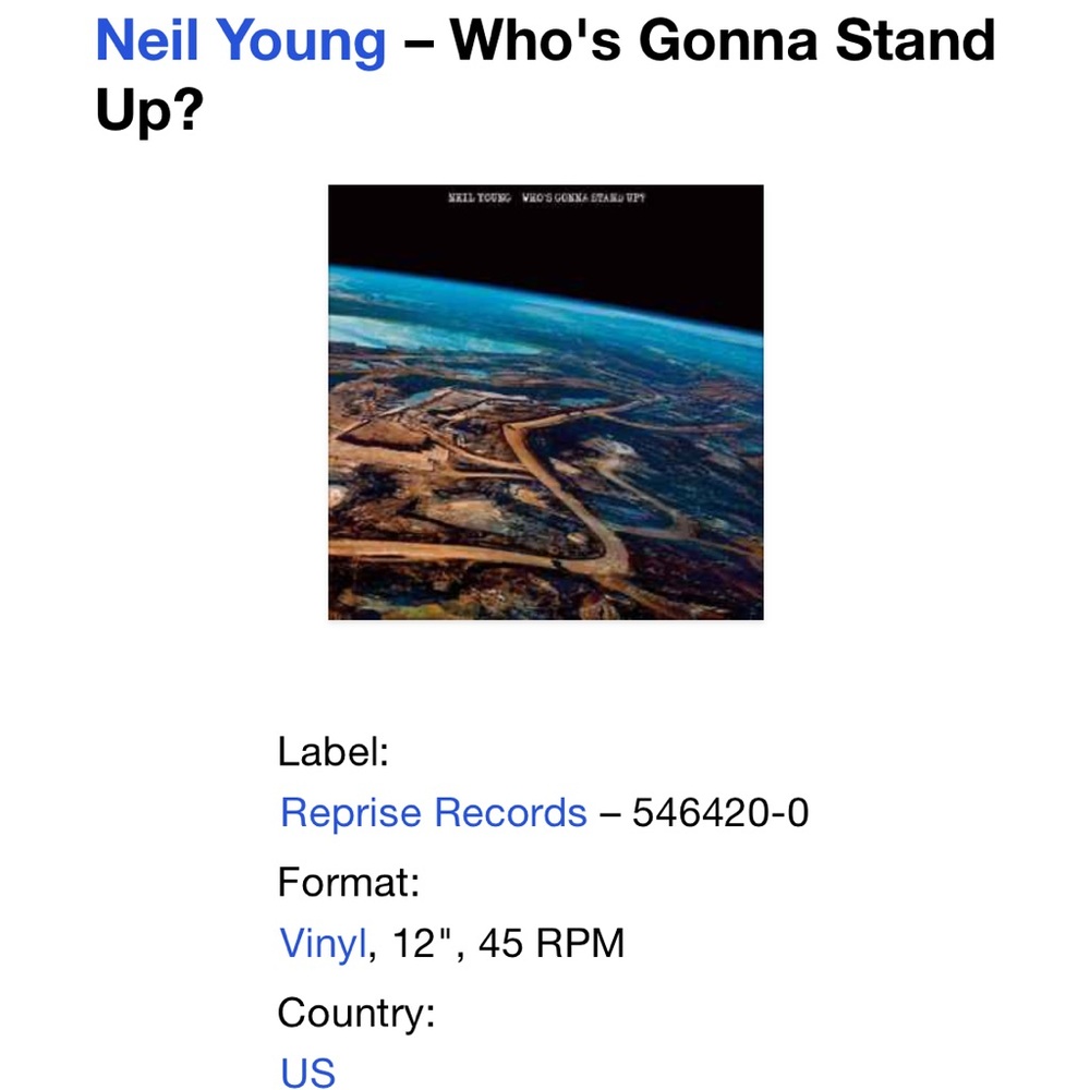 Neil Young LP sealed - Picture 5 of 6